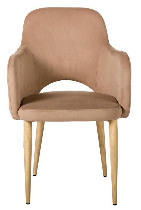Стул-кресло Ledger бежевого цвета - купить Обеденные стулья по цене 11210.0