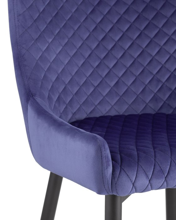 Стул Ститч синего цвета - купить Обеденные стулья по цене 7990.0