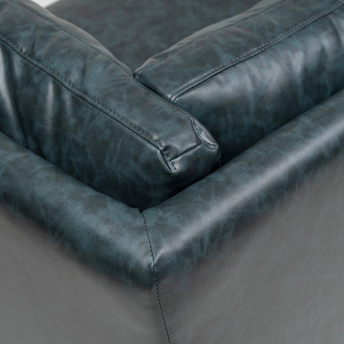 Прямой диван Kelly зеленого цвета