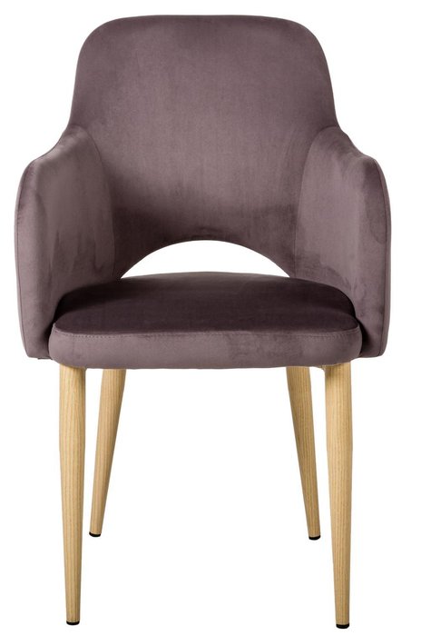Стул-кресло Ledger коричневого цвета