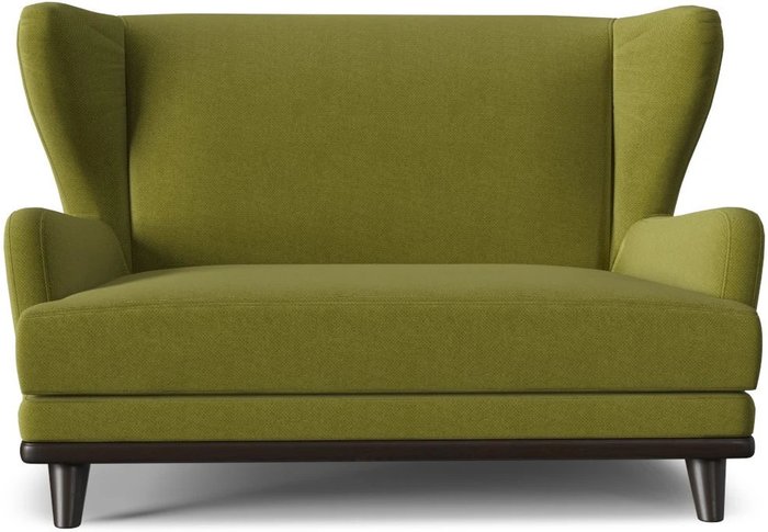 Диван Роберт Max Green зеленого цвета - купить Прямые диваны по цене 24827.0