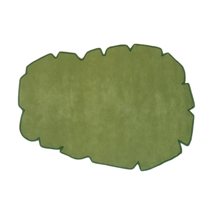 Ковер Cloud зеленого цвета 150х200
