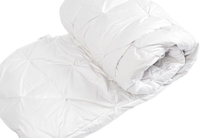 Одеяло Лира 200х220 белого цвета 