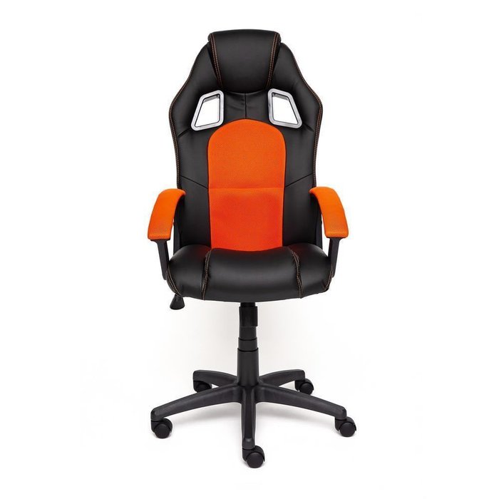Кресло офисное Driver черно-оранжевого цвета