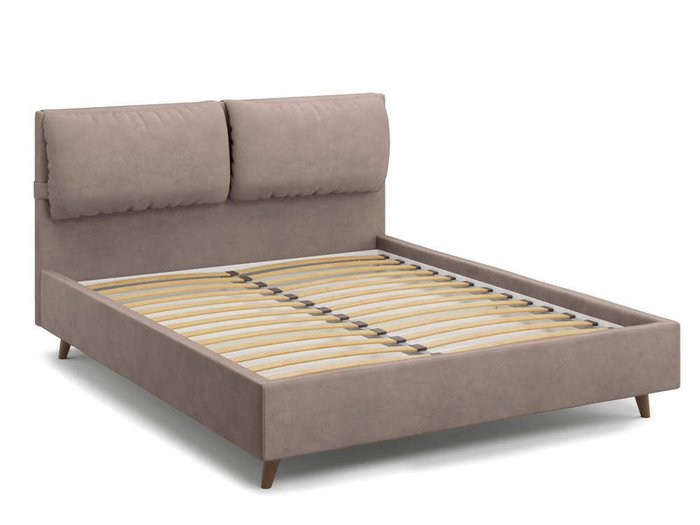 Кровать Trazimeno 160х200 коричневого цвета - купить Кровати для спальни по цене 21710.0