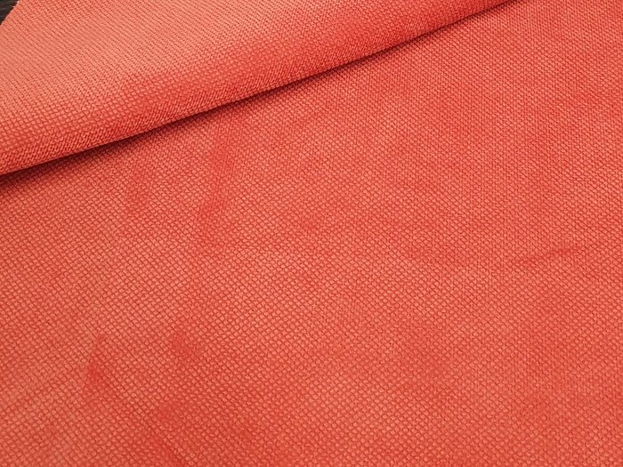 Угловой диван Бронкс кораллового цвета