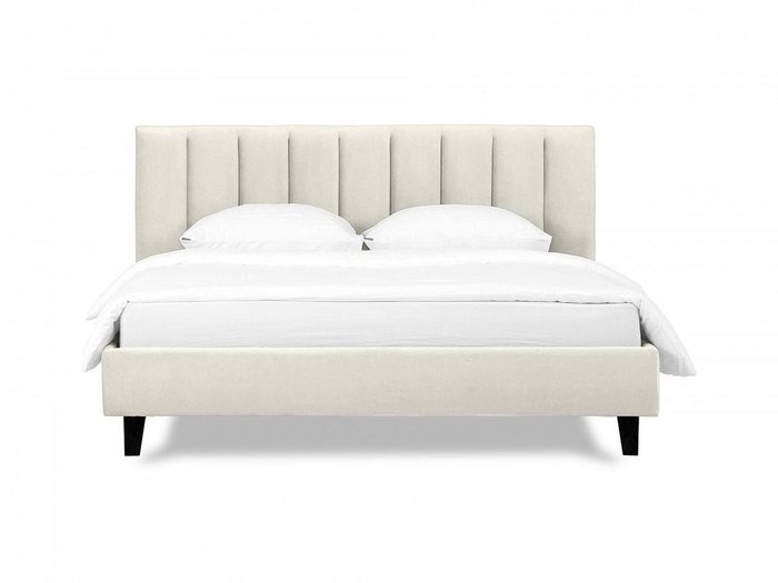 Кровать Queen II Sofia L 160х200 светло-серого цвета  - купить Кровати для спальни по цене 64200.0