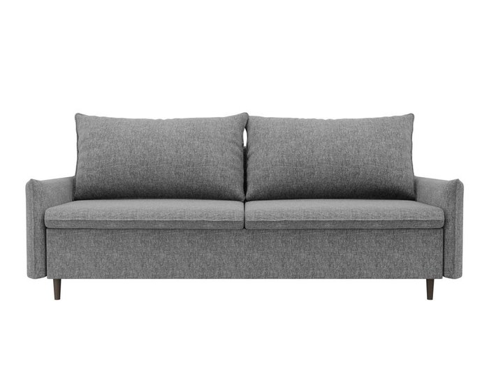 Прямой диван-кровать Хьюстон серого цвета - купить Прямые диваны по цене 39990.0