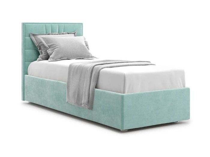 Кровать Premium Milana 90Х200 с подъемным механизмом ментолового цвета