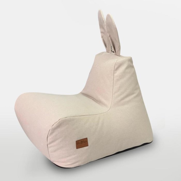 Кресло детское заяц-малый бежевого цвета