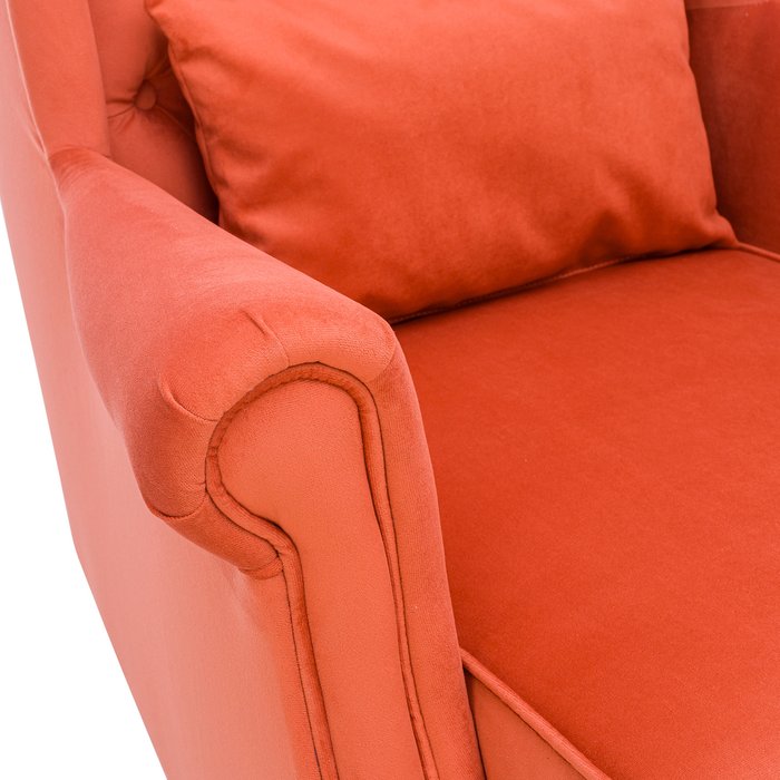 Кресло Винтаж оранжевого цвета