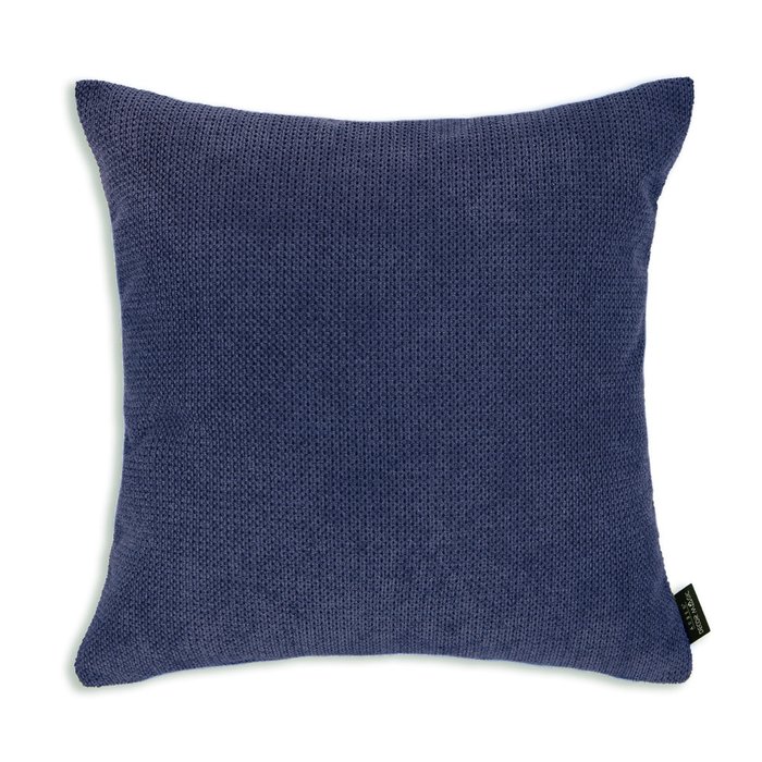 Декоративная подушка Dallas Denim 45х45 темно-синего цвета