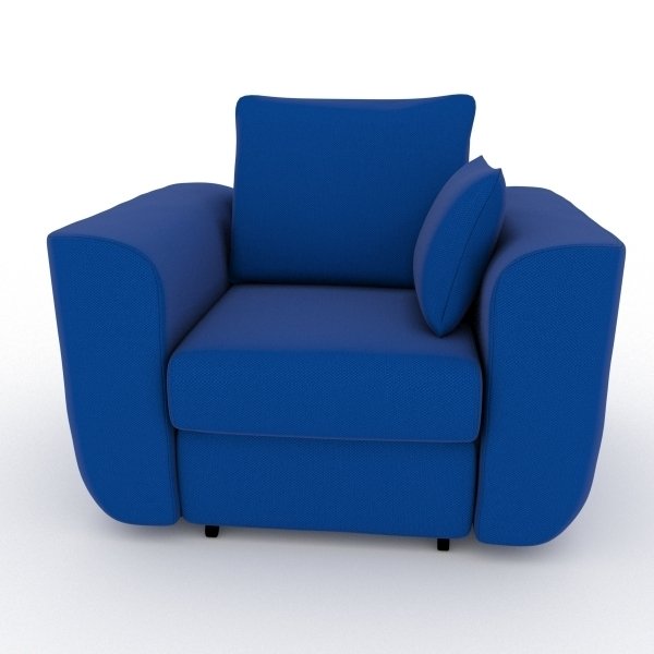 Кресло-кровать Stamford синего цвета