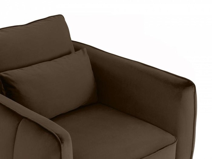 Кресло Amsterdam темно-коричневого цвета 