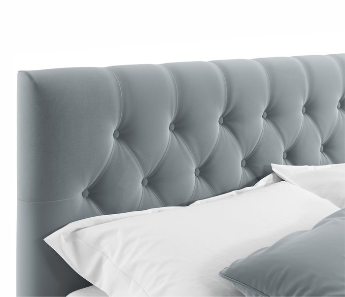 Кровать Verona 140х200 с подъемным механизмом серого цвета - купить Кровати для спальни по цене 23500.0