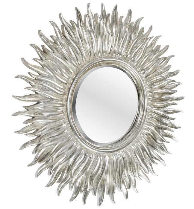 Настенное Зеркало-солнце Sunshine Silver  