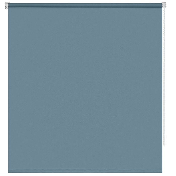 Рулонная штора Миниролл Плайн пастельно-бирюзового цвета 80x160