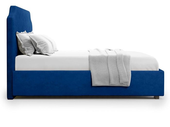Кровать Izeo с подъемным механизмом 180х200 синего цвета