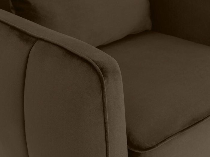 Кресло Amsterdam темно-коричневого цвета  - лучшие Интерьерные кресла в INMYROOM