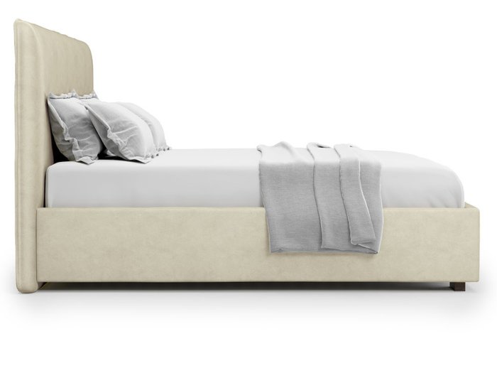 Кровать Brachano 180х200 бежевого цвета с подъемным механизмом 