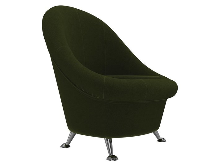 Кресло Амелия зеленого цвета