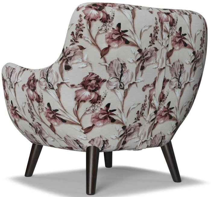 Кресло Элефант Люкс Iris серо-бежевого цвета - купить Интерьерные кресла по цене 22586.0