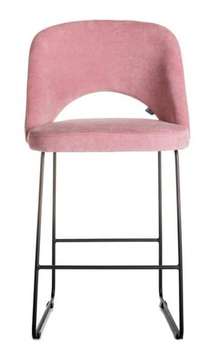 Кресло барное Lars розового цвета