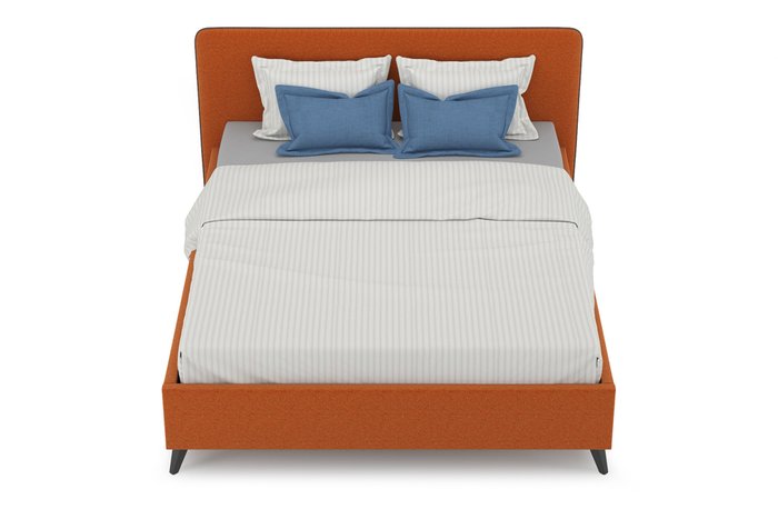 Кровать Миа 160х200 с подъёмным механизмом и дном тыквенного цвета