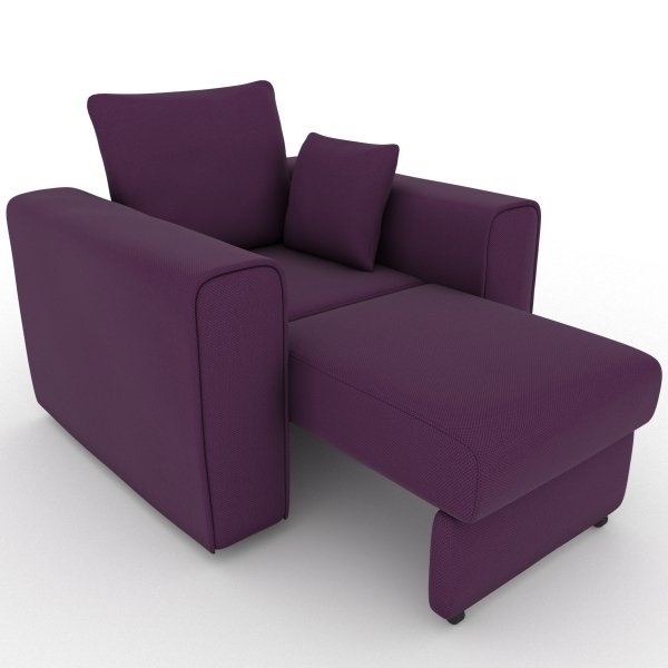 Кресло-кровать Giverny фиолетового цвета