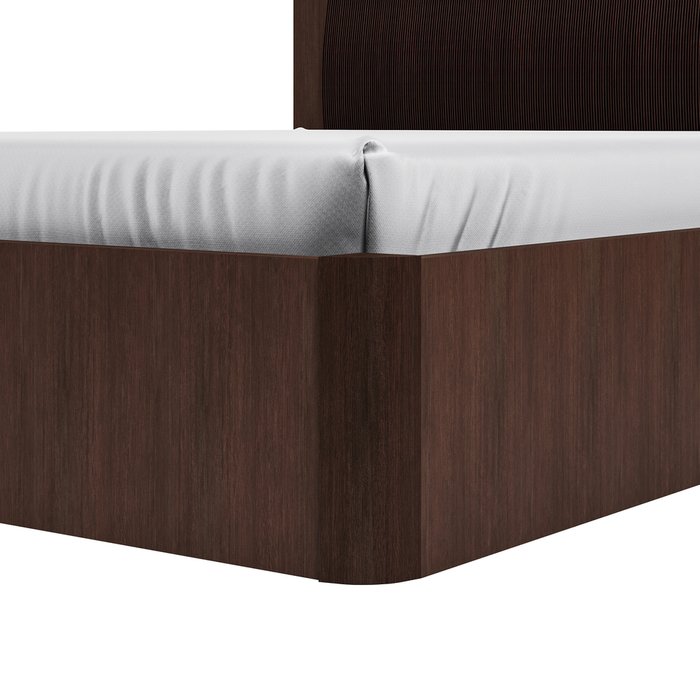 Кровать Магна 180х200 темно-коричневого цвета с подъемным механизмом