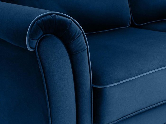 Угловой диван-кровать Sydney синего цвета