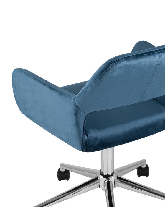 Стул офисный Ross синего цвета - купить Офисные кресла по цене 12822.0