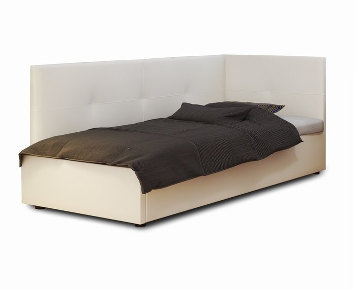 Кровать с подъемным механизмом Steropa 120х200 белого цвета