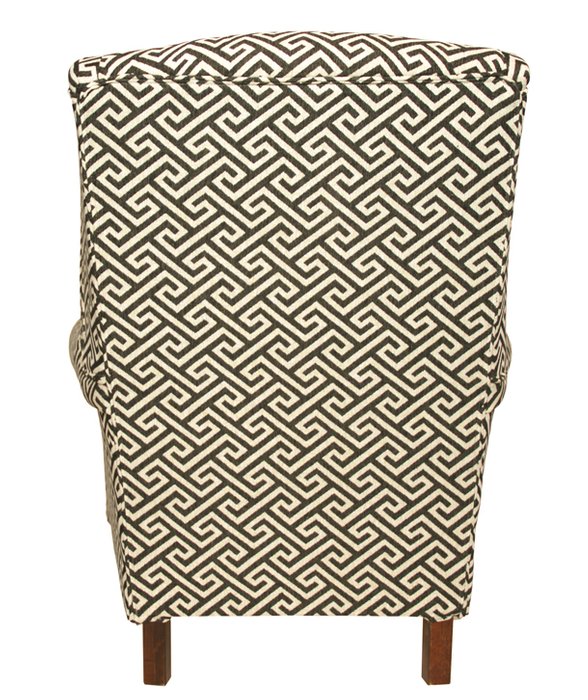 Кресло Лабиринт Версаче черно-бежевого цвета
