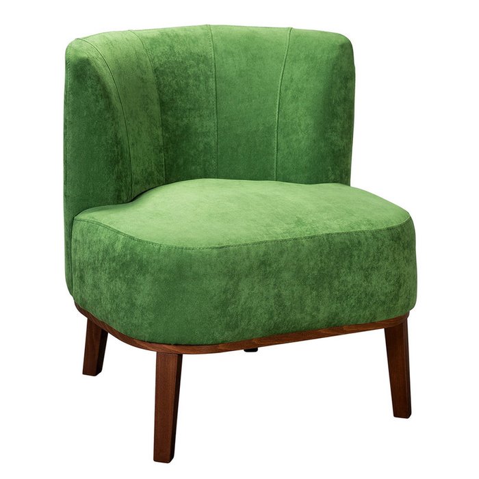 Кресло Шафран Эко зеленого цвета