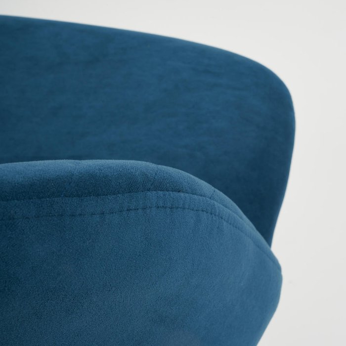 Кресло офисное Melody синего цвета