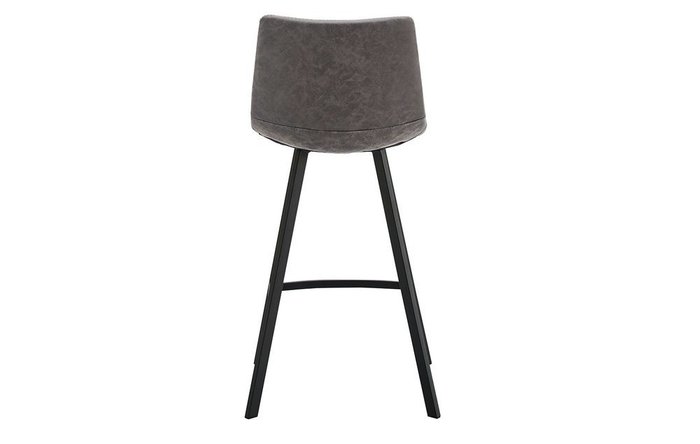 Полубарный стул серого цвета