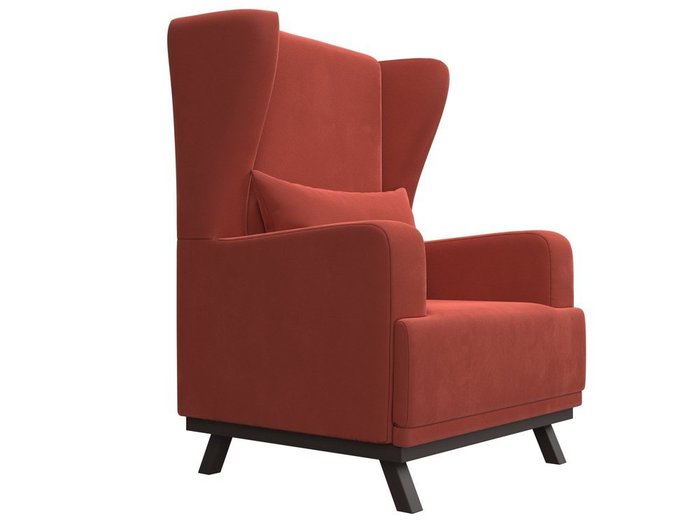Кресло Джон кораллового цвета - лучшие Интерьерные кресла в INMYROOM