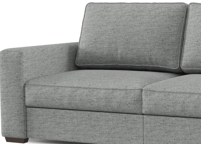 Диван-кровать Hallstatt серого цвета - лучшие Прямые диваны в INMYROOM