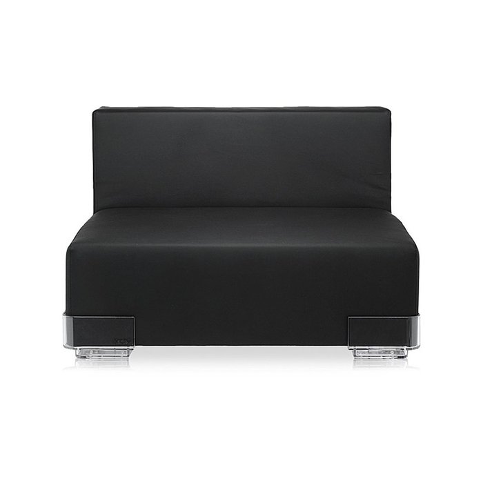 Кресло Plastics черного цвета