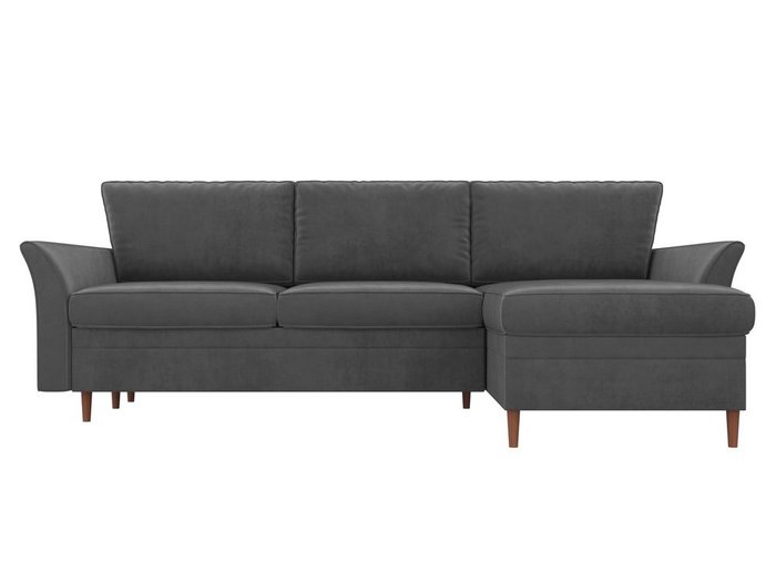 Угловой диван-кровать София серого цвета - купить Угловые диваны по цене 42990.0