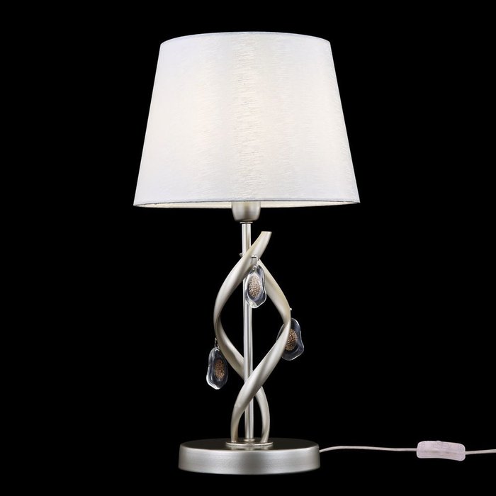 Настольная лампа Monique с кремовым абажуром
