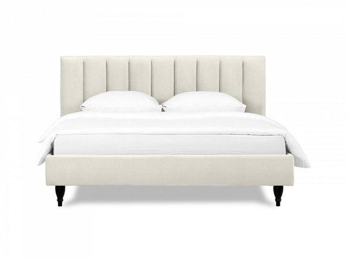 Кровать Queen II Sofia L 160х200 светло-серого цвета  - купить Кровати для спальни по цене 64200.0
