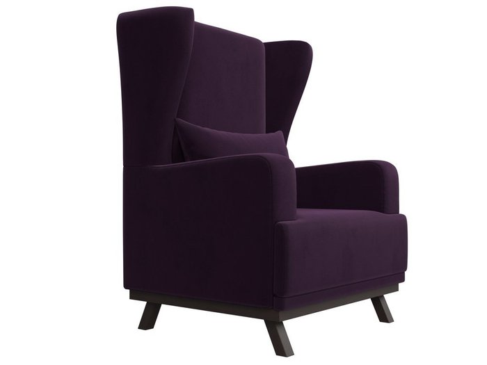 Кресло Джон темно-фиолетового цвета