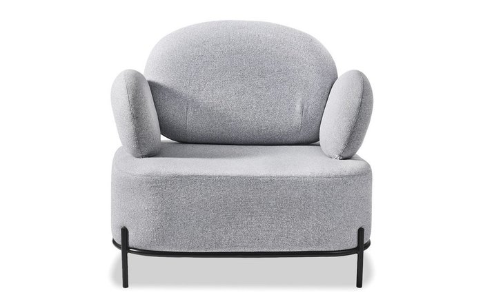 Кресло Coco серого цвета - лучшие Интерьерные кресла в INMYROOM