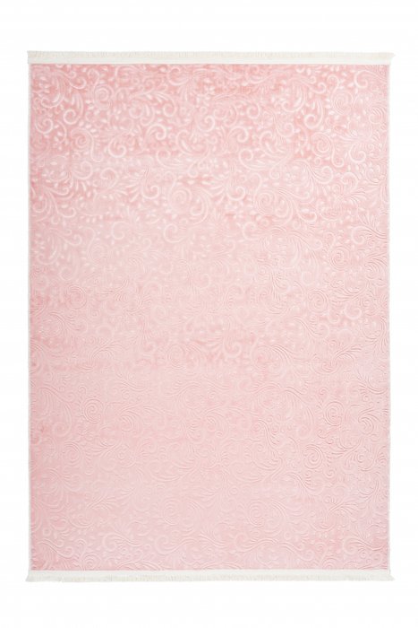 Рельефный ковер Peri 200x280 розового цвета