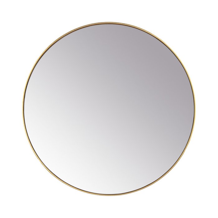 Зеркало настенное Орбита в золотой раме