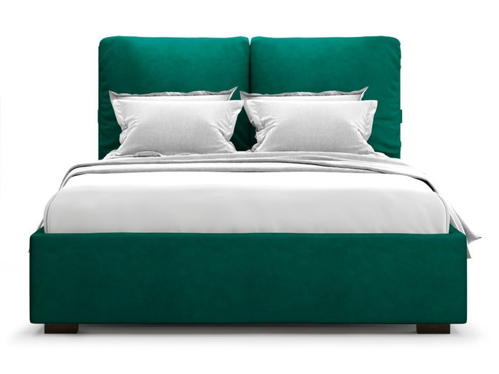 Кровать Trazimeno с подъемным механизмом 180х200 зеленого цвета