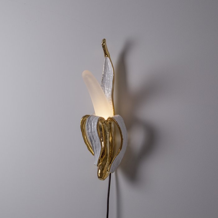 Настенный светильник Phooey бело-золотого цвета