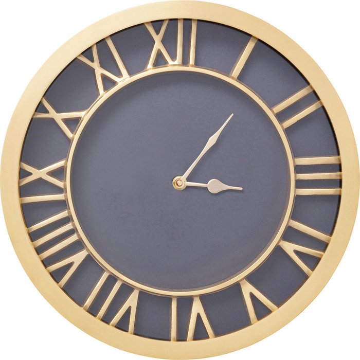 Часы настенные Luxembourg цвета латунь